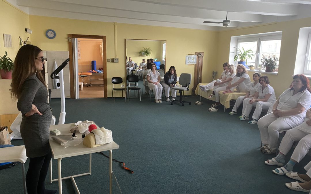 Přednáška pro fyzioterapeuty v Mulačově nemocnici v Plzni